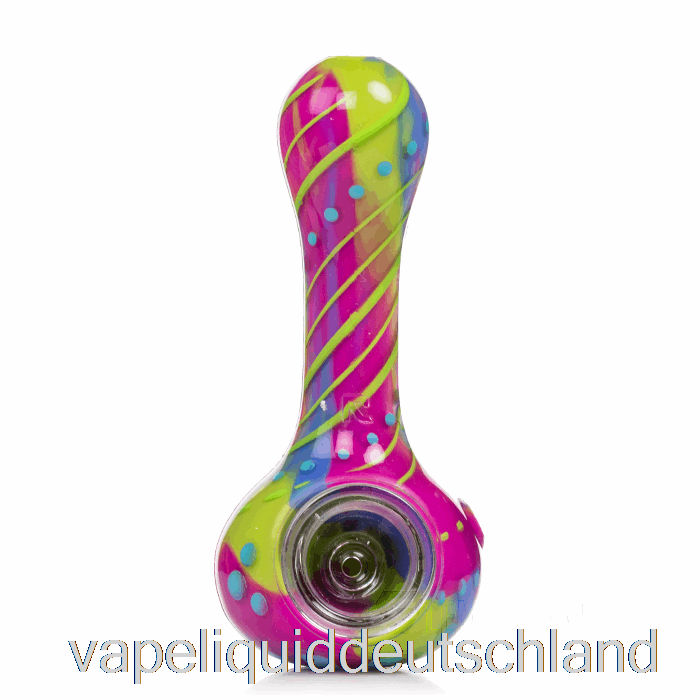 Eyce Oraflex Floraler Silikonlöffel Zuckerwatte (blau / Grün / Lila) Vape Deutschland